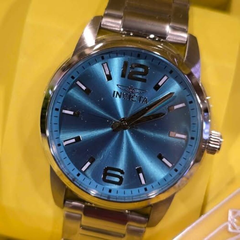 Invicta Men's Blue dial 46mm watch